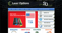 Desktop Screenshot of laseroptionsinc.com